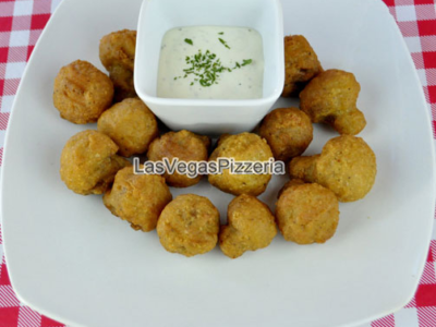 Breaded Mushrooms - templeeats.com