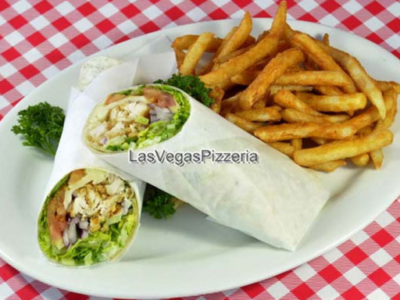 Crispy Chicken Wrap - templeeats.com