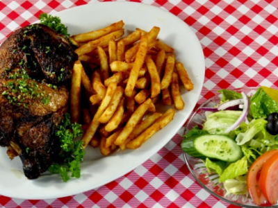 Half Roasted BBQ Chicken