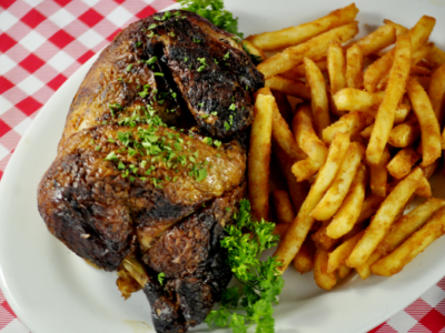 Half Roasted Marinated Chicken