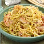 Linguini and Shrimp