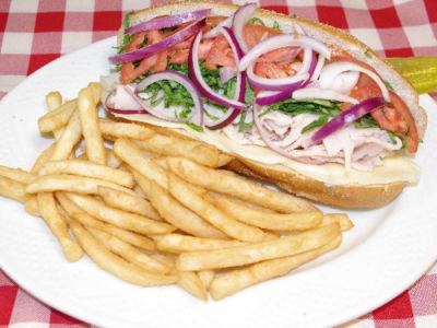 turkey and cheese - templeeats.com